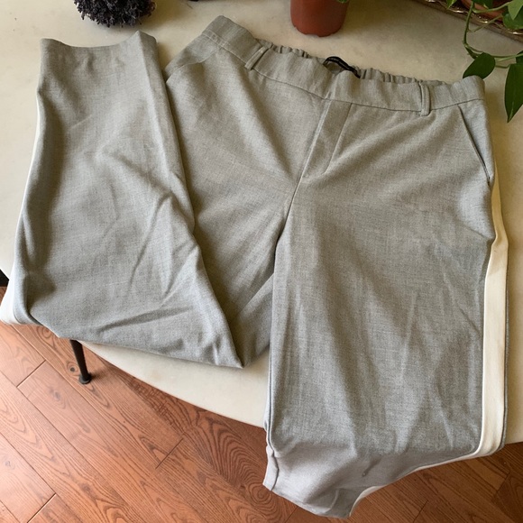 Straight grey pants - Picture 1 of 4